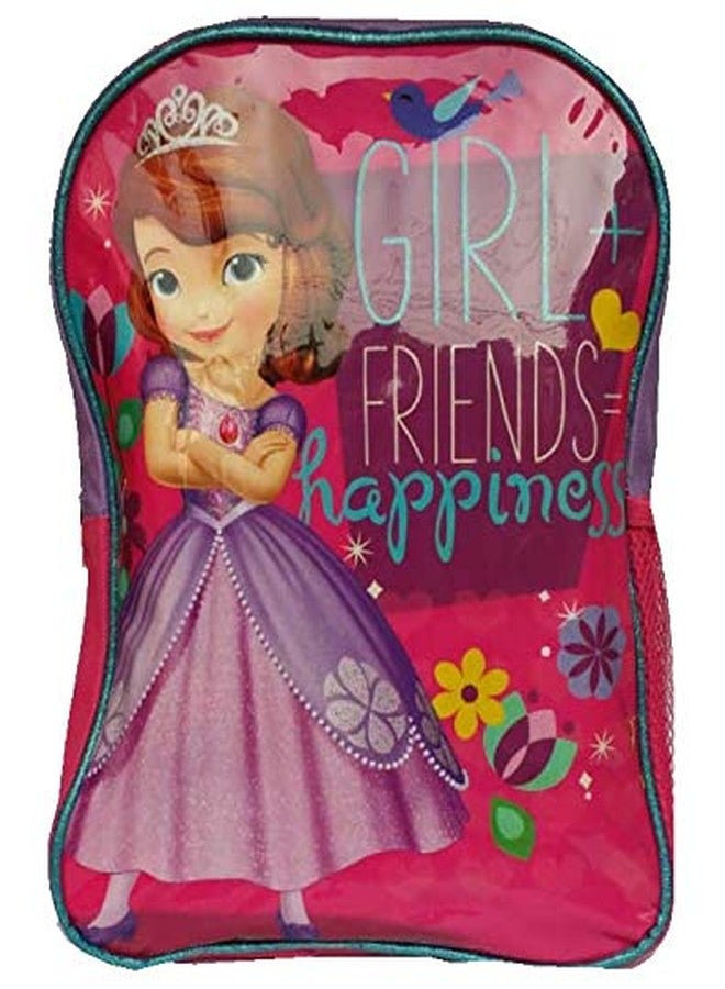 MSGH Girls Printed 14 Inches Kids School Bag for Girls - Suitable for Play to Ist Standard (PRINCES) - Image 1